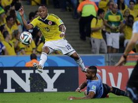 Brazil Soccer WCup Colombia Uruguay
