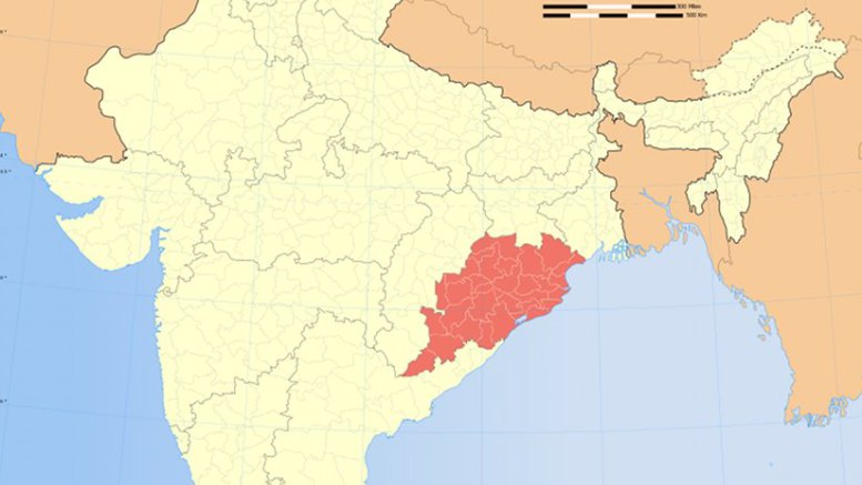 Location-of-Odisha-in-India