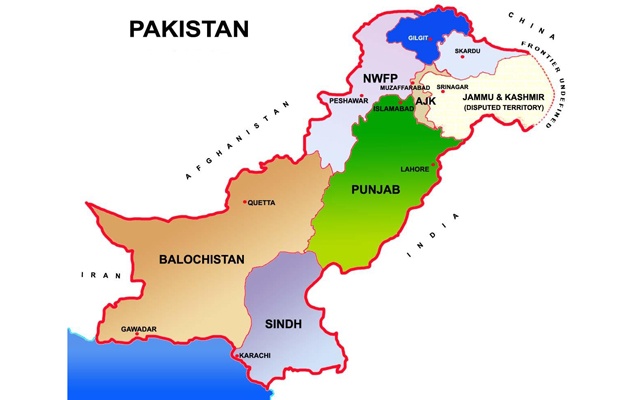 Pakistan-Map