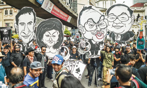 Malaysian-students-rally
