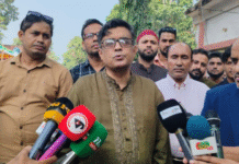 বাসে আগুন দিয়ে আ.লীগ প্রমাণ করেছে কেন তাদের নিষিদ্ধ করা হয়েছে