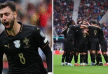 গোল উৎসবের রাতে বিশ্বকাপের টিকিট পেল পর্তুগাল