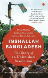 Group of men in formal attire posing with a certificate in a conference room.