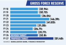 Govt eyes $51b reserves in FY27