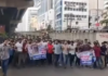 Banned Chhatra League holds protest march in Chattogram