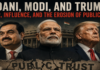 Adani, Modi, and Trump: Power, Influence, and the Erosion of Public Trust