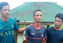 One soldier, two cops from Myanmar held in Teknaf